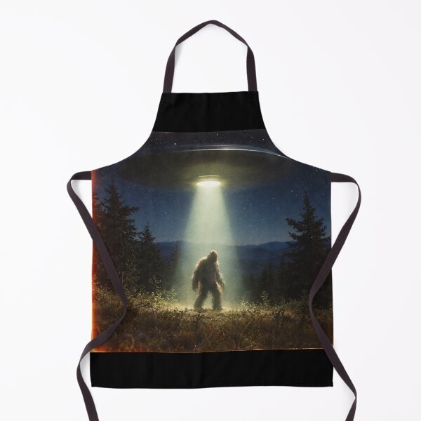Item preview, UFO - Bigfoot - Vintage photo designed and sold by abby-thorns.