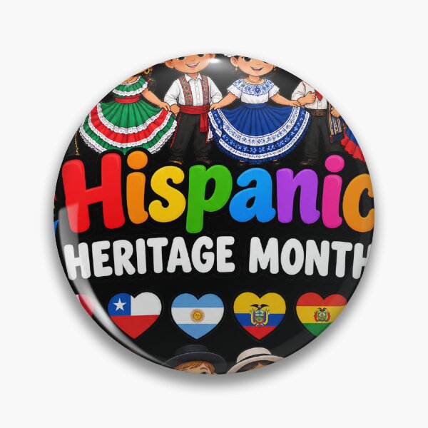 Item preview, Hispanic Heritage Month Cute Kids Traditional Outfits T-Shirt designed and sold by vinhle-olive.