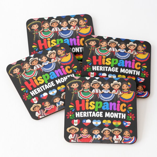 Item preview, Hispanic Heritage Month Cute Kids Traditional Outfits T-Shirt designed and sold by vinhle-olive.