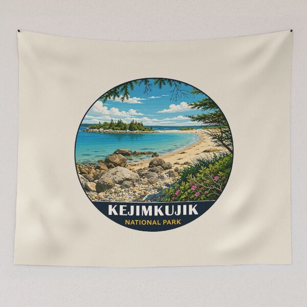 Item preview, Kejimkujik National Park Canada – Vintage Wilderness Adventure designed and sold by Gideon Emmerich.