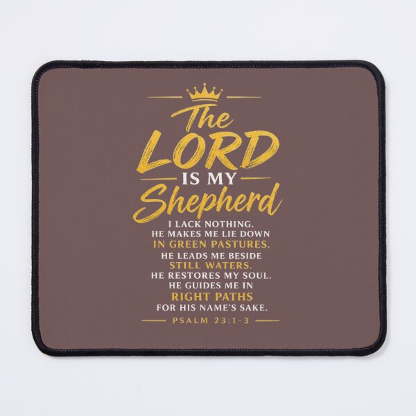 Item preview, The Lord is my Shepherd - Psalm 23 Christian Design designed and sold by StrongEpic.