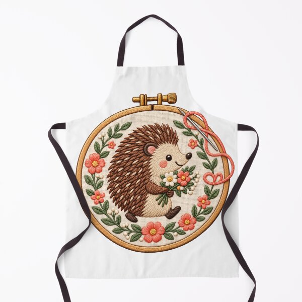 Item preview, Needlepoint Club Floral Animals & Cottagecore Embroidery Art designed and sold by Georain.
