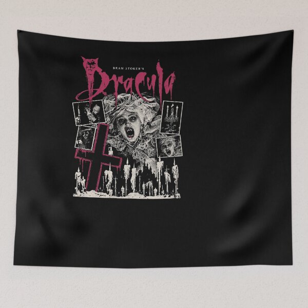Item preview, Dracula Tshirts Bram Stoker's Retro Gothic Horror Bram Stoker Vampire Novel designed and sold by Clairemurphy299.