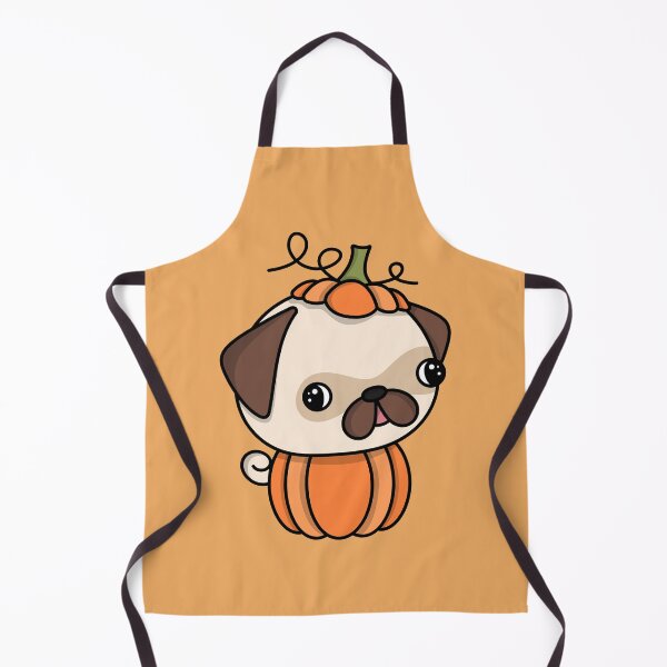 Item preview, Cute Pumpkin Pug - Halloween Kawaii Dog designed and sold by MiaBellaGirl.