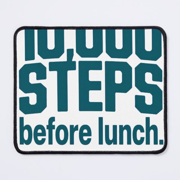 Item preview, 10000 Steps Before Lunch Funny Nurse Fitness Gift designed and sold by ys96.