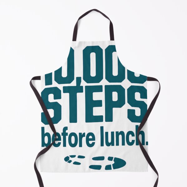 Item preview, 10000 Steps Before Lunch Funny Nurse Fitness Gift designed and sold by ys96.
