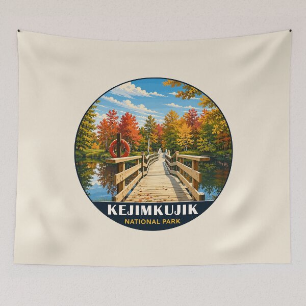 Item preview, Kejimkujik National Park Canada – Vintage Wilderness Adventure designed and sold by Gideon Emmerich.