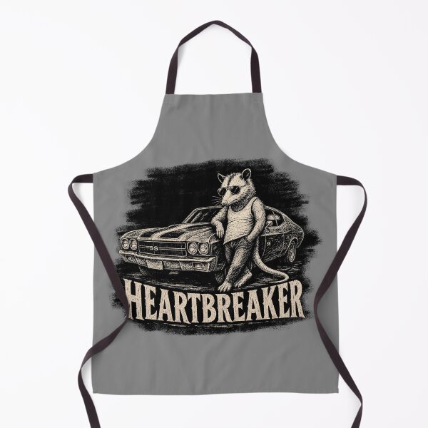 Item preview, Heartbreaker Possum & Chevelle – Woodcut Edition designed and sold by Automotive Art by Greg.