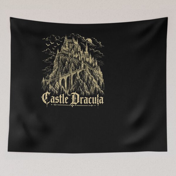 Item preview, Dracula Tshirts Bram Stoker's Castle King Of Vampires designed and sold by Clairemurphy299.