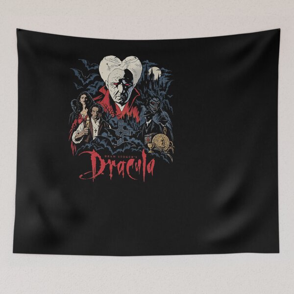 Item preview, Dracula Tshirts Bram Stoker's Vampire Dark Gothic Horror designed and sold by Clairemurphy299.