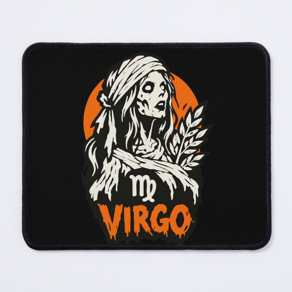 Item preview, Zodiac Sign Virgo Horror Halloween Vibes designed and sold by mazyoy.