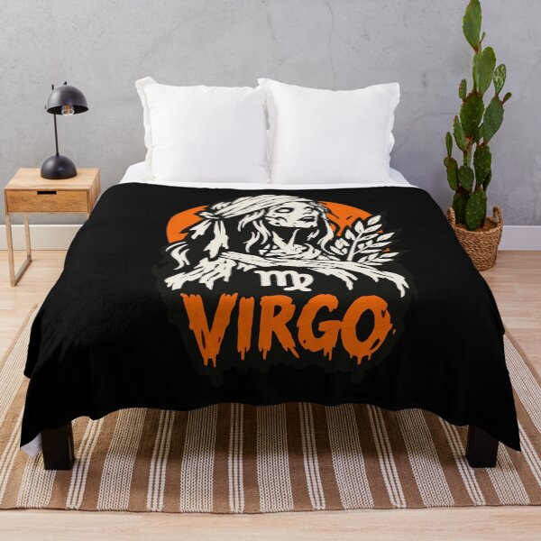 Item preview, Zodiac Sign Virgo Horror Halloween Vibes designed and sold by mazyoy.