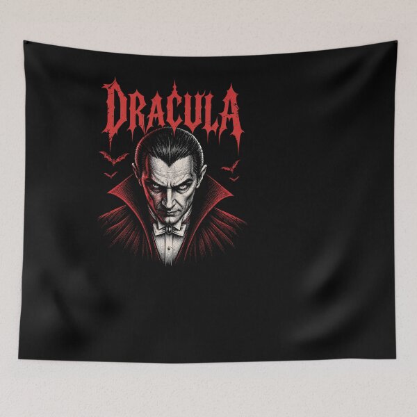 Item preview, Dracula Tshirts Bram Stoker's Vintage Gothic Vampire Horror Spooky Season designed and sold by Clairemurphy299.