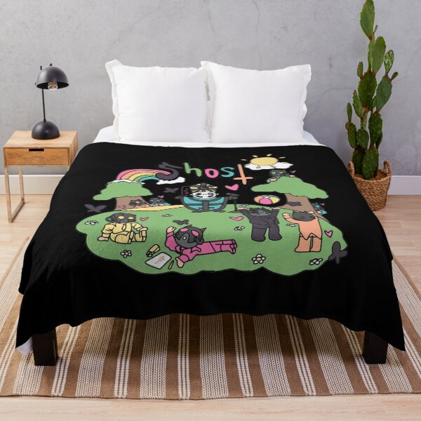 Item preview, Ghost Band Whimsical Pastel Outdoor Scene Art designed and sold by Barthonze.
