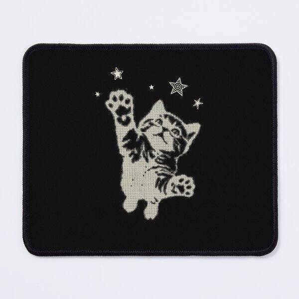 Item preview, Cat Jumping Stars Vintage Y2K designed and sold by Hedoraxe.