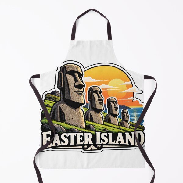 Item preview, Easter Island Moai Statue Landmark Souvenir Design designed and sold by Kenzie & Co.