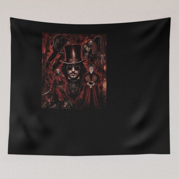 Item preview, Dracula Tshirts Bram Stoker's Retro Vampire Gothic Horror Fan designed and sold by Clairemurphy299.