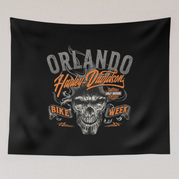 Item preview, Orlando Harley-Davidson Bike Week Skull  designed and sold by Barthonze.