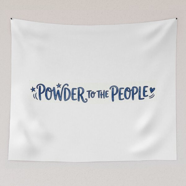 Item preview, Powder to the People designed and sold by skihappyco.