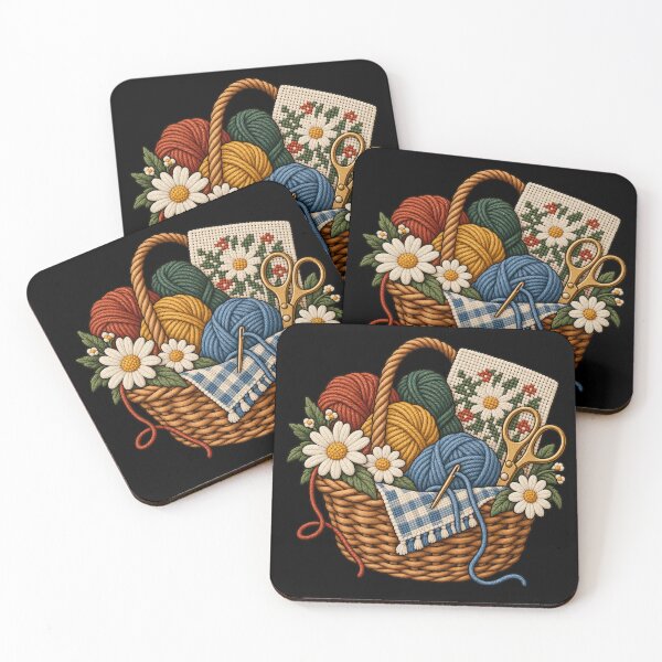 Item preview, Cozy Needlepoint Hobby Tools & Thread Art designed and sold by Georain.