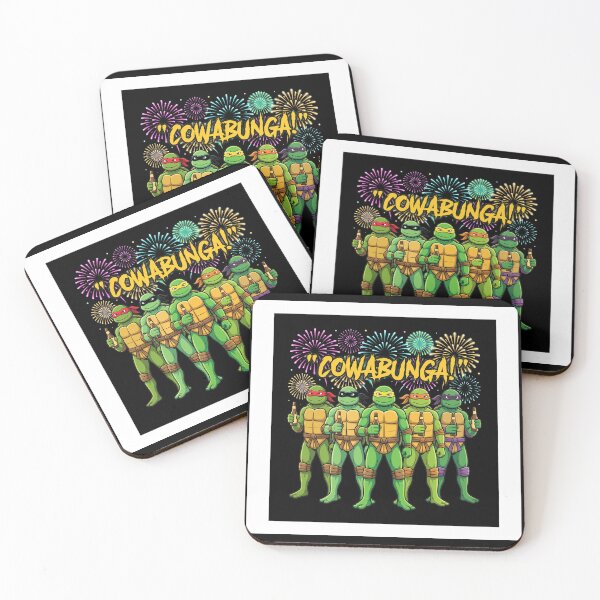 Item preview, Turtle Heroes Celebrate with Fireworks designed and sold by Barthonze.