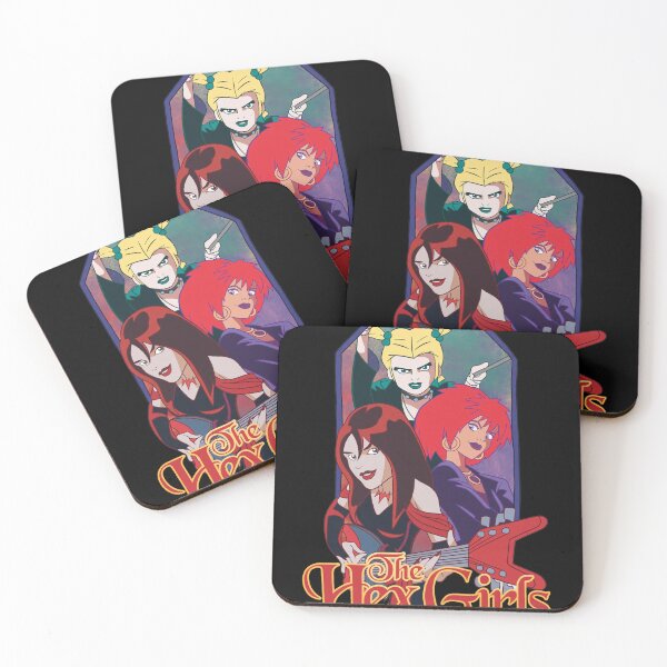 Item preview, The Hex Girls Cartoon Characters Retro Gothic Art designed and sold by Barthonze.
