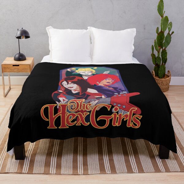 Item preview, The Hex Girls Cartoon Characters Retro Gothic Art designed and sold by Barthonze.