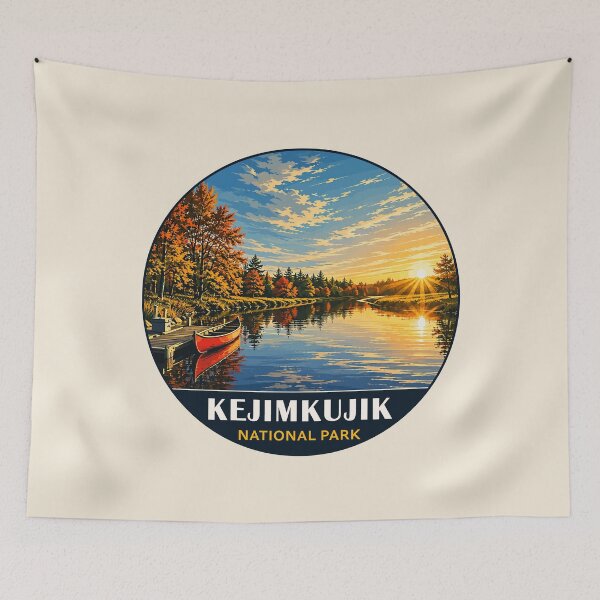 Item preview, Kejimkujik National Park Canada – Vintage Wilderness Adventure designed and sold by Gideon Emmerich.