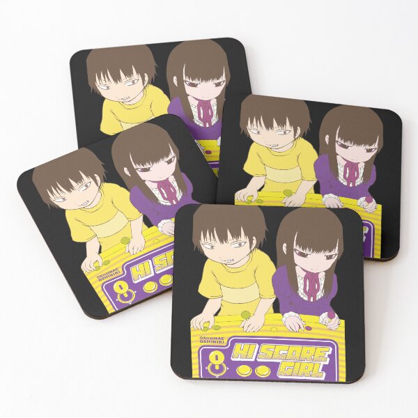 Item preview, Hi Score Girl Arcade Game Anime Art designed and sold by Barthonze.
