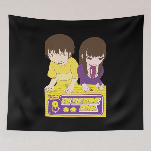 Item preview, Hi Score Girl Arcade Game Anime Art designed and sold by Barthonze.