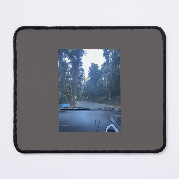 Item preview, Scenic Forest Highway Drive from Car Dashboard designed and sold by Wild---Threads.
