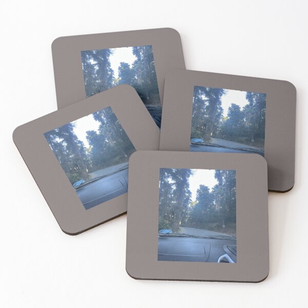 Item preview, Scenic Forest Highway Drive from Car Dashboard designed and sold by Wild---Threads.