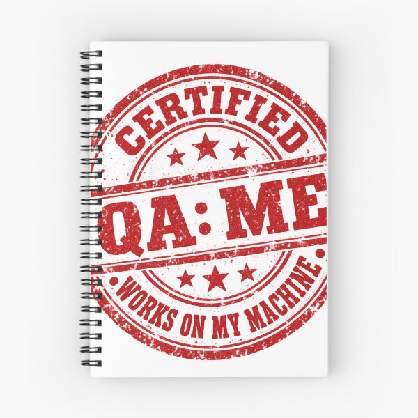 Item preview, Certified Works On My Machine Funny Developer Stamp designed and sold by ys96.
