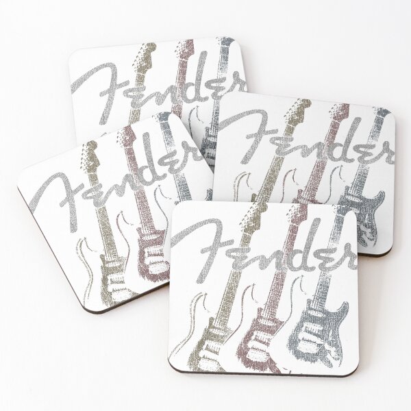 Artikelvorschau, Fender Stacked Guitar Faded Logo - Vintage entworfen und verkauft von ErnestRic.
