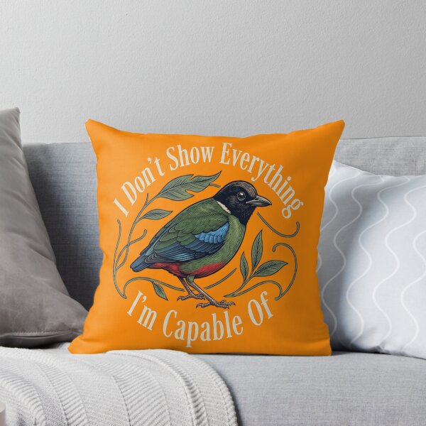 Item preview, Hooded Pitta - I Don't Show Everything I'm Capable Of designed and sold by Max Store.