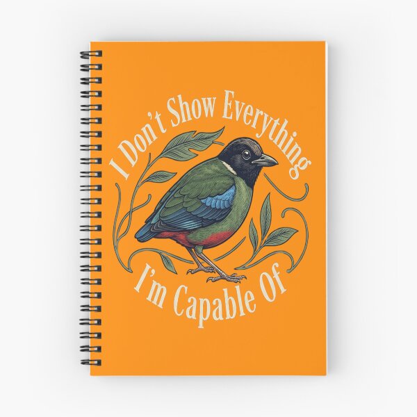 Item preview, Hooded Pitta - I Don't Show Everything I'm Capable Of designed and sold by Max Store.