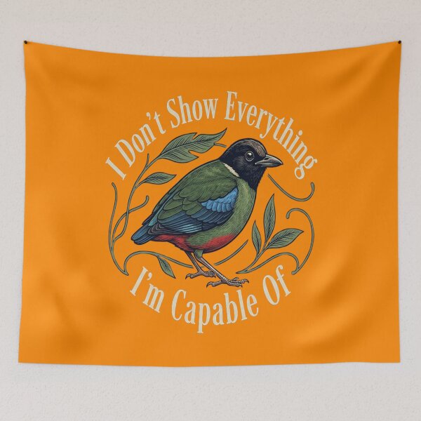 Item preview, Hooded Pitta - I Don't Show Everything I'm Capable Of designed and sold by Max Store.