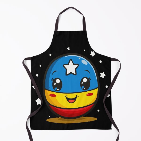 Item preview, Blue Yellow Red kawaii egg designed and sold by RichardRags.