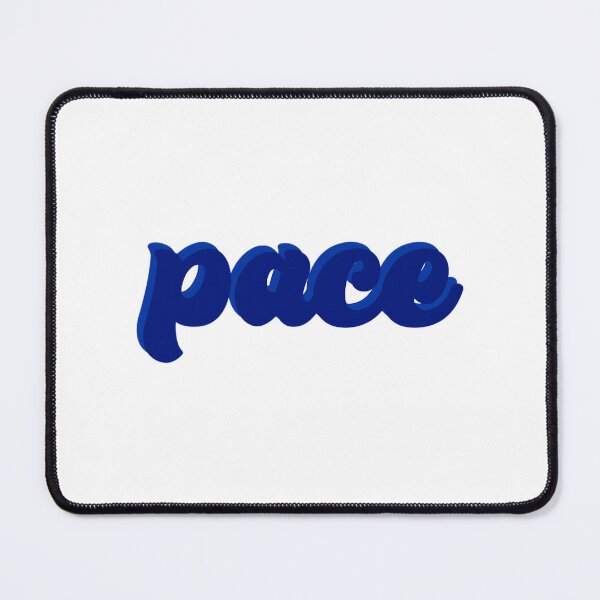 Item preview, Blue Pace Sticker Groovy Font 22 designed and sold by vntgxprss.