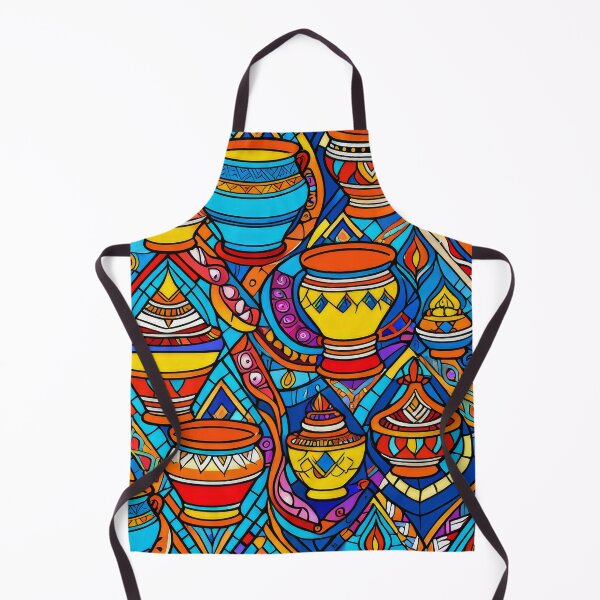 Item preview, Vibrant Moroccan Vases with Exotic Geometric Patterns designed and sold by DEC02.