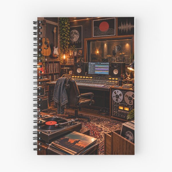 Item preview, Vintage Recording Studio Atmosphere designed and sold by Smoimi.