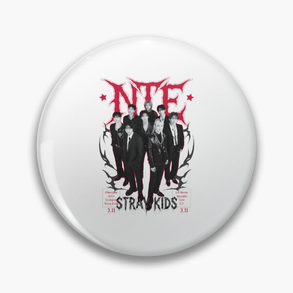 Item preview, Stray Kids Group Portrait with Stylized Red Logo designed and sold by Barthonze.