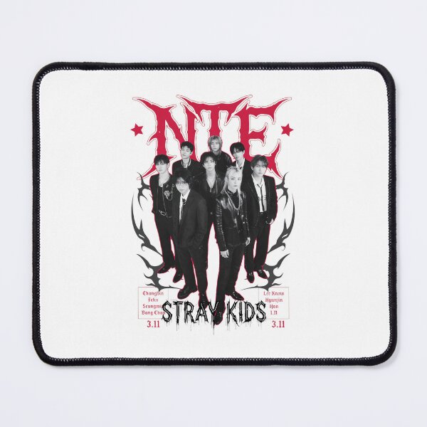 Item preview, Stray Kids Group Portrait with Stylized Red Logo designed and sold by Barthonze.
