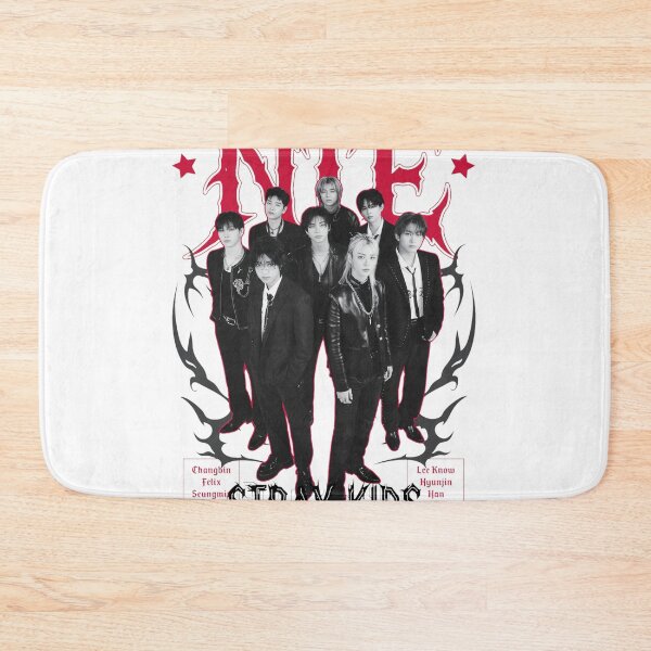 Item preview, Stray Kids Group Portrait with Stylized Red Logo designed and sold by Barthonze.