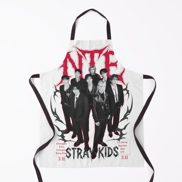 Item preview, Stray Kids Group Portrait with Stylized Red Logo designed and sold by Barthonze.