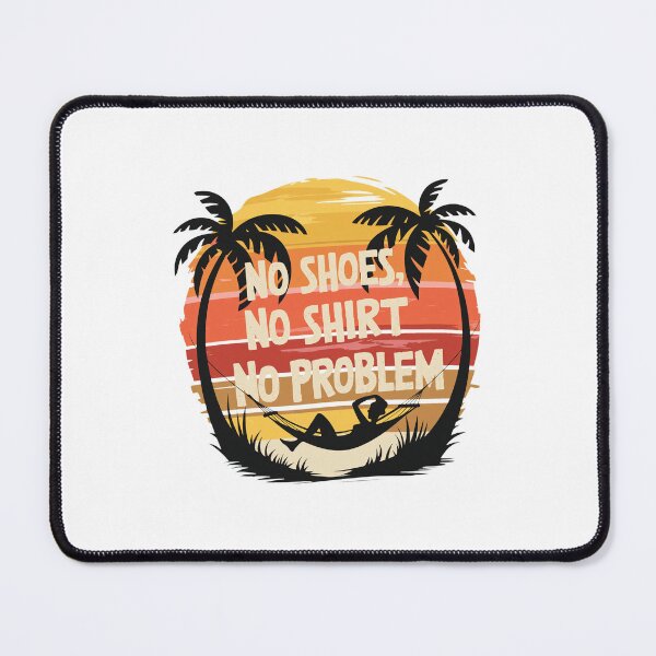 Item preview, No Shoes No No Problem Hammock Tropical Sunset designed and sold by Barthonze.