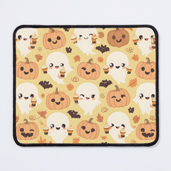 Item preview, Kawaii Pumpkins, Bats and Ghosts designed and sold by AlyssasCreativeBoutique.