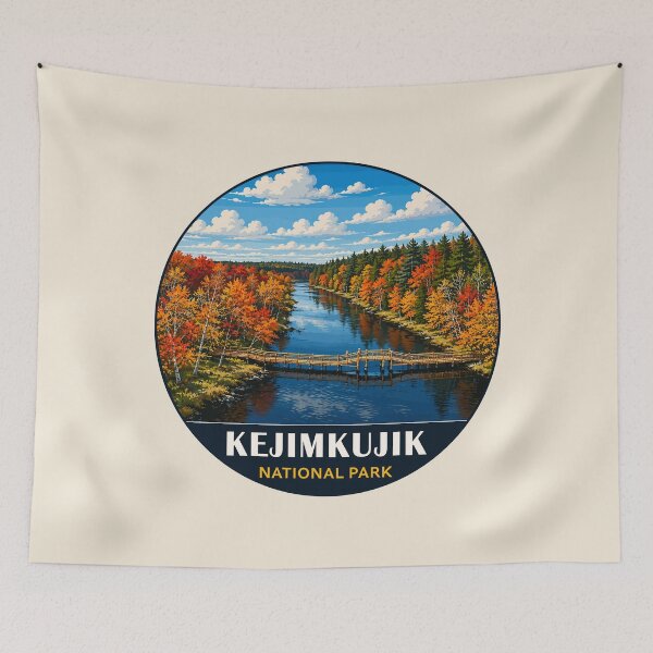 Item preview, Kejimkujik National Park Canada – Vintage Wilderness Adventure designed and sold by Gideon Emmerich.