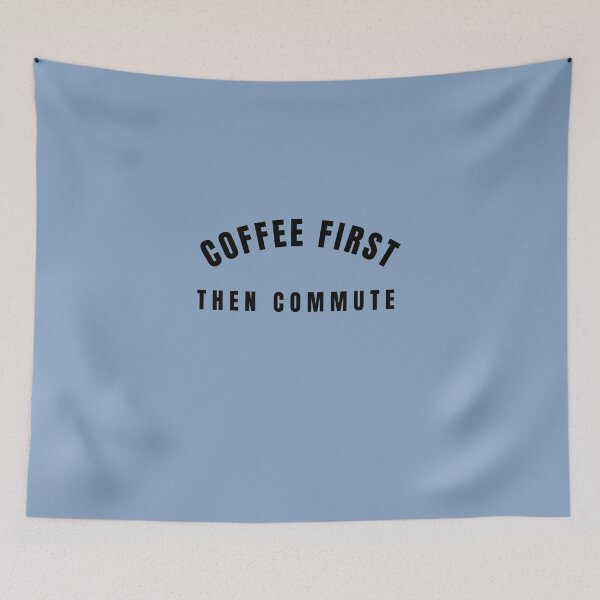 Item preview, Coffee First, Then Commute-V4 designed and sold by CHIEF-HAT STORE.