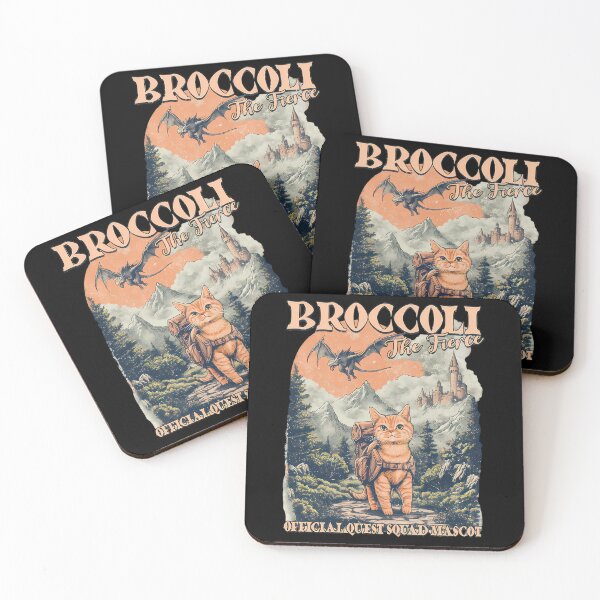 Item preview, Broccoli The Fierce Quest Squad Fourth Wing Inspired designed and sold by Harner Subhan.